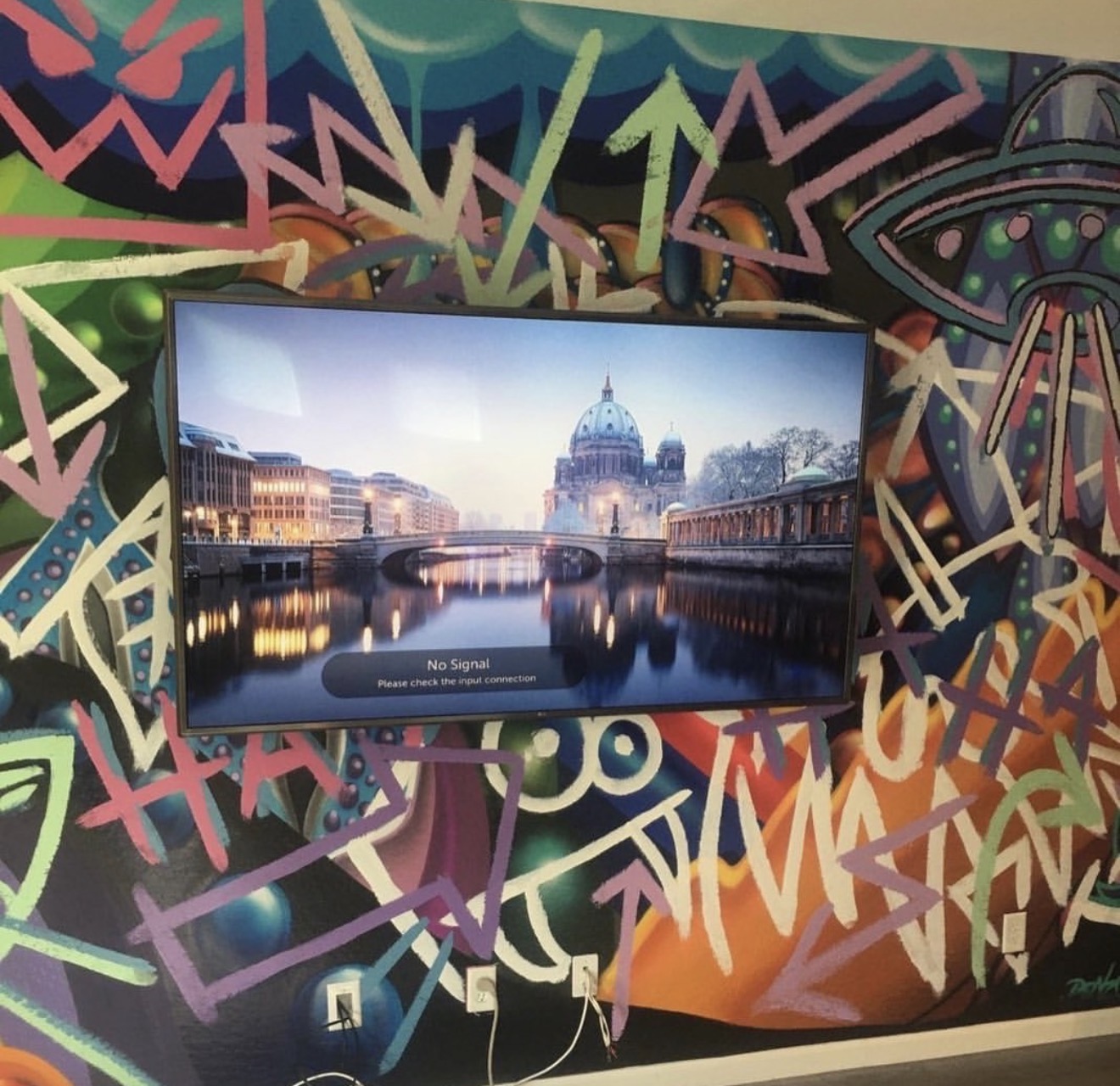 Custom wall installation